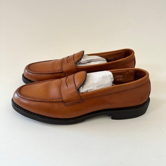 Allen Edmonds Brown Leather Loafers - Picture 4 of 9